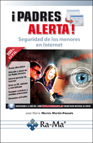 Portada libro Padres Alerta Seguridad de los Menores en Internet